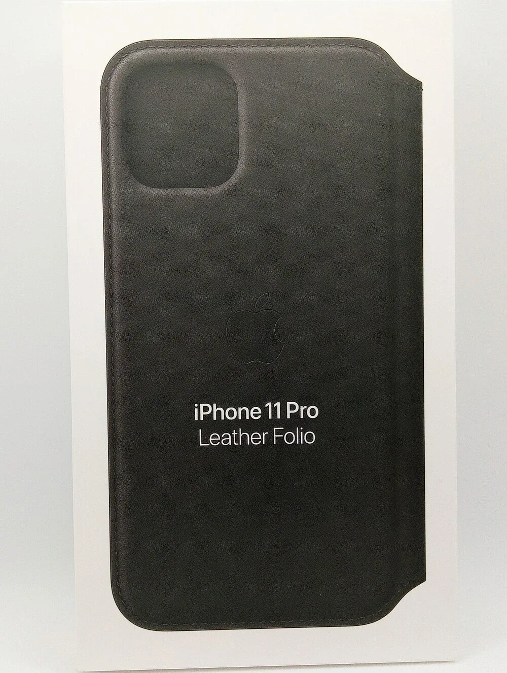 Apple Leather Folio Case — iPhone 11 Pro — Black — New With Tags